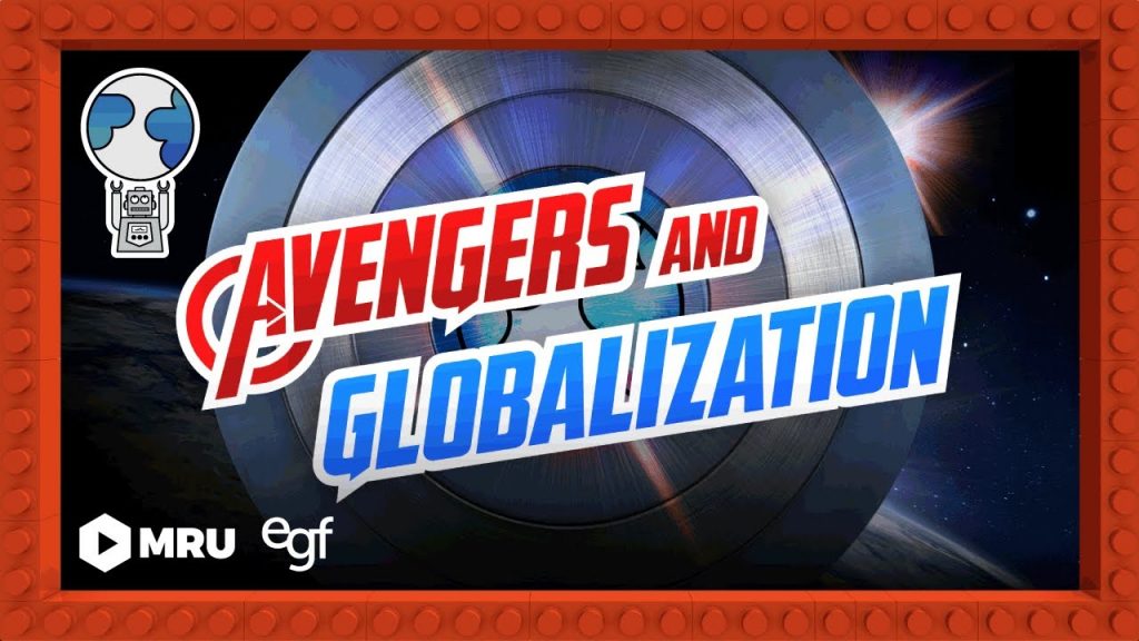 Avengers and Globalization video title slide