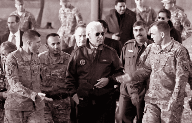 President Joe Biden meeting with US Army Officials